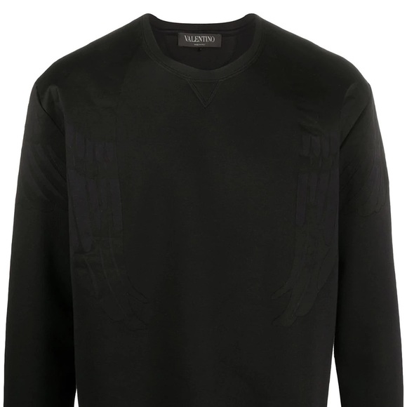 VALENTINO rockstar eagle crewneck sweatshirt - Picture 6 of 7
